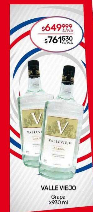 Nini Mayorista Valle viejo grapa oferta