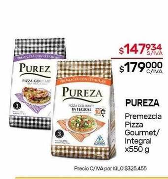 Nini Mayorista Pureza premezcla pizza gourmet integral oferta