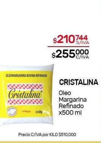 Nini Mayorista Cristalina oleo margarina refinado oferta