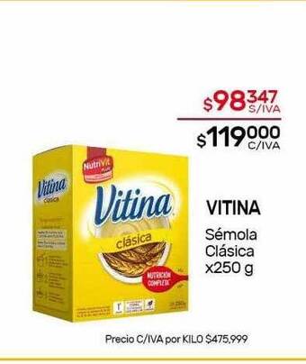 Nini Mayorista Vitina sémola clasica oferta