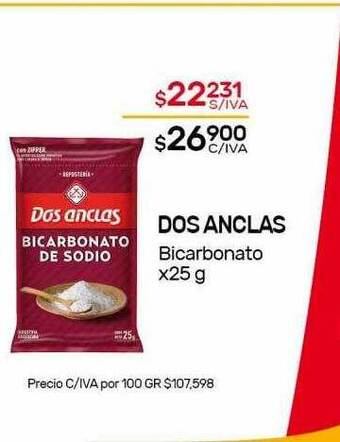 Nini Mayorista Dos anclas bicarbonato oferta