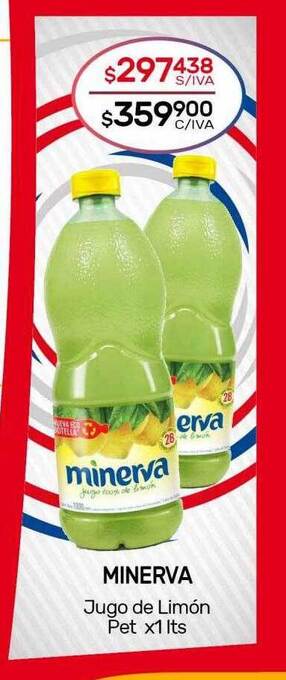 Nini Mayorista Minerva jugo de limón oferta