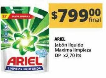 Nini Mayorista Ariel jabón liquido maxima limpieza dp oferta
