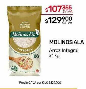 Nini Mayorista Molinos ala arroz integral oferta