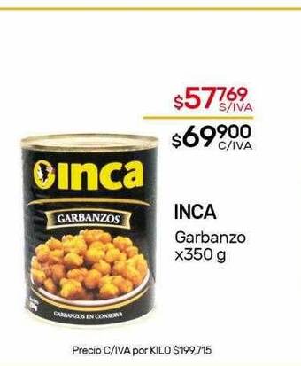Nini Mayorista Inca garbanzo oferta