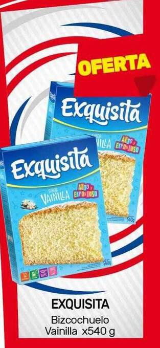 Nini Mayorista Exquisita bizcochuelo vainilla oferta