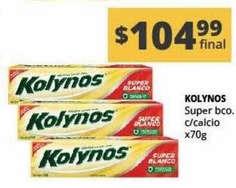 Nini Mayorista Kolynos super bco. c calcio oferta