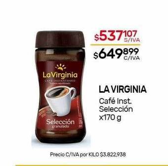 Nini Mayorista La virginia café inst. selección oferta