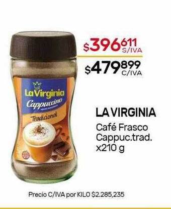Nini Mayorista La virginia café frasco cappuc.trad. oferta
