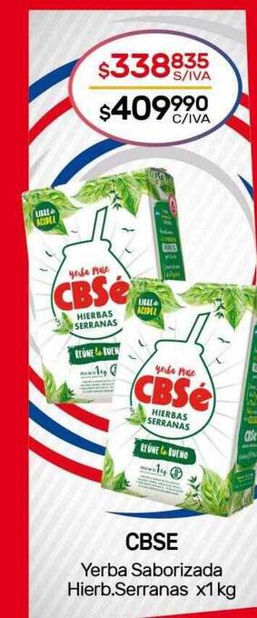 Nini Mayorista Cbse yerba saborizada hierb.serranas oferta