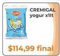 Cremigal yogur