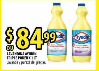 Punto Mayorista Lavandina ayudin triple poder oferta