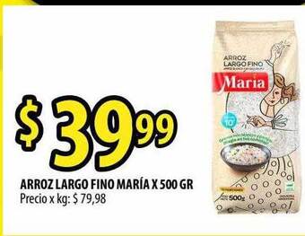Punto Mayorista Arroz largo fino maria oferta