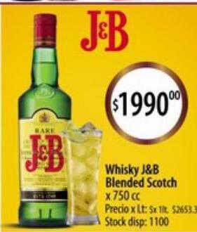 Supermercados Caracol Whisky j&b blended scotch oferta