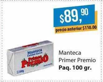 Supermercados Damesco Manteca primer premio oferta