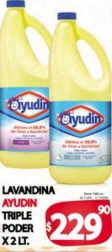 Supermercados Caracol Lavandina ayudin triple poder oferta