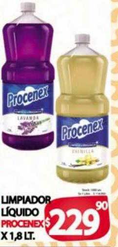 Supermercados Caracol Limpiador liquido procenex oferta