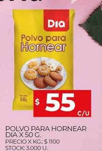 Supermercados DIA Polvo para hornear dia oferta