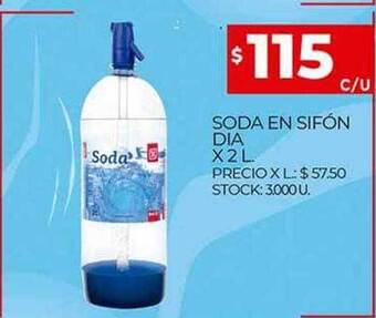 Supermercados DIA Soda en sifón dia oferta