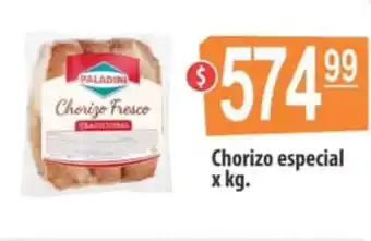 Autoservicio Capo Chorizo especial x kg. oferta