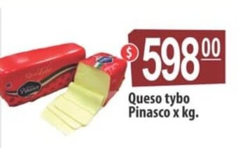 Autoservicio Capo Pinasco Queso tybo x kg. oferta