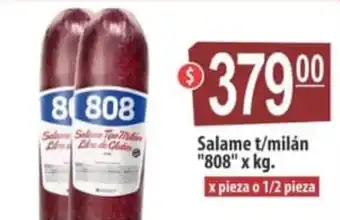 Autoservicio Capo 808 Salame t/milán x kg. oferta