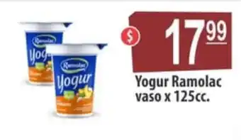Autoservicio Capo Ramolac Yogur vaso x 125cc. oferta