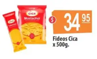 Autoservicio Capo Cica Fideos x 500g. oferta