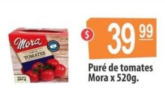 Autoservicio Capo Mora Puré de tomates x 520 g oferta