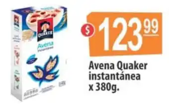 Quaker Avena Instantánea x 380g.