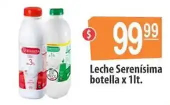 Autoservicio Capo Serenísima Leche botella x 1lt. oferta