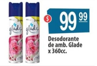 Autoservicio Capo Glade Desodorante de amb. x 360cc. oferta