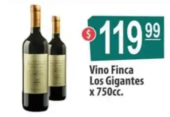 Autoservicio Capo Los Gigantes Vino Finca x 750cc. oferta