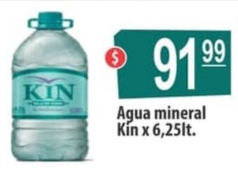 Autoservicio Capo Kin Agua Mineral x 6,25lt. oferta