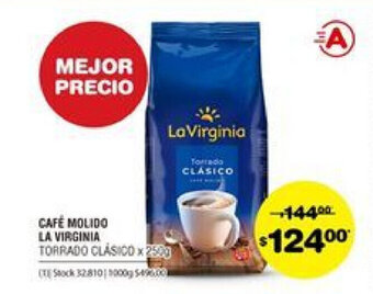 Atomo Conviene La Virginia Café Molido x 250g oferta