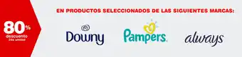 Atomo Conviene 80% de descuento, Downy, Pampers y Always oferta