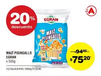 Atomo Conviene Egran Maiz Pisingallo x 500g oferta