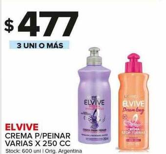 Carrefour Maxi Elvive crema p-peinar varias oferta