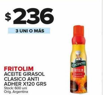 Carrefour Maxi Fritolim aceite girasol clasico anti adher oferta