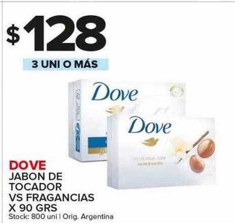 Carrefour Maxi Dove jabon de tocador vs fragancias oferta