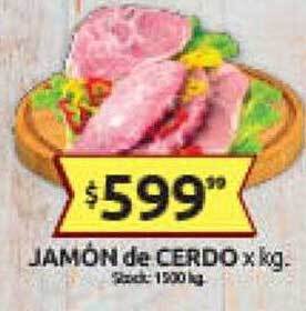 Cordiez Jamón de cerdo x kg oferta