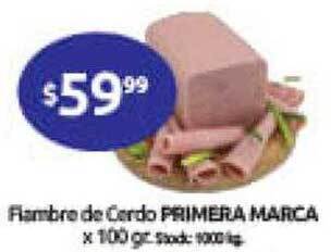 Cordiez Fiambre de cerdo primera marca oferta