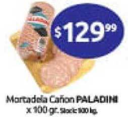 Cordiez Mortadela cañon paladini oferta