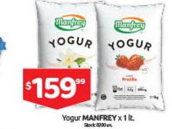 Cordiez Yogur manfrey oferta