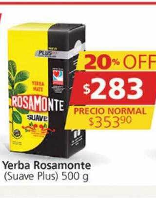 Supermercados Aiello Yerba rosamonte oferta