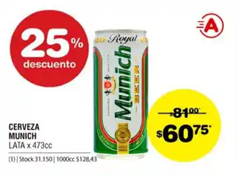 Atomo Conviene Munich Cerveza x 473cc oferta