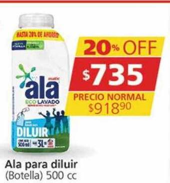 Supermercados Aiello Ala para diluir oferta