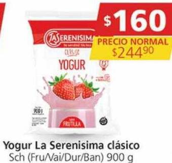 Supermercados Aiello Yogur la serenisima clasico oferta