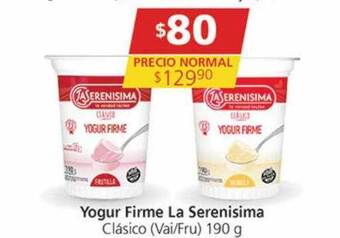 Supermercados Aiello Yogur firme la serenisima oferta