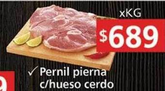 Supermercados Aiello Pernil pierna c hueso cerdo oferta